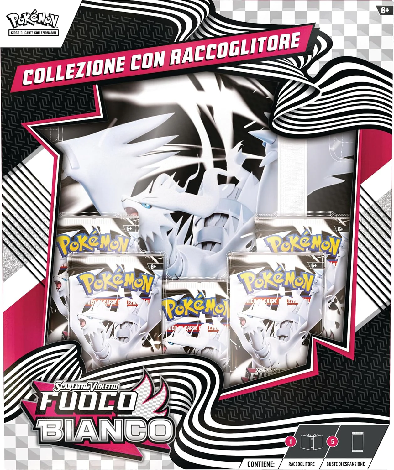 Pokémon - Collezione con Raccoglitore Fuoco Bianco - Image 4