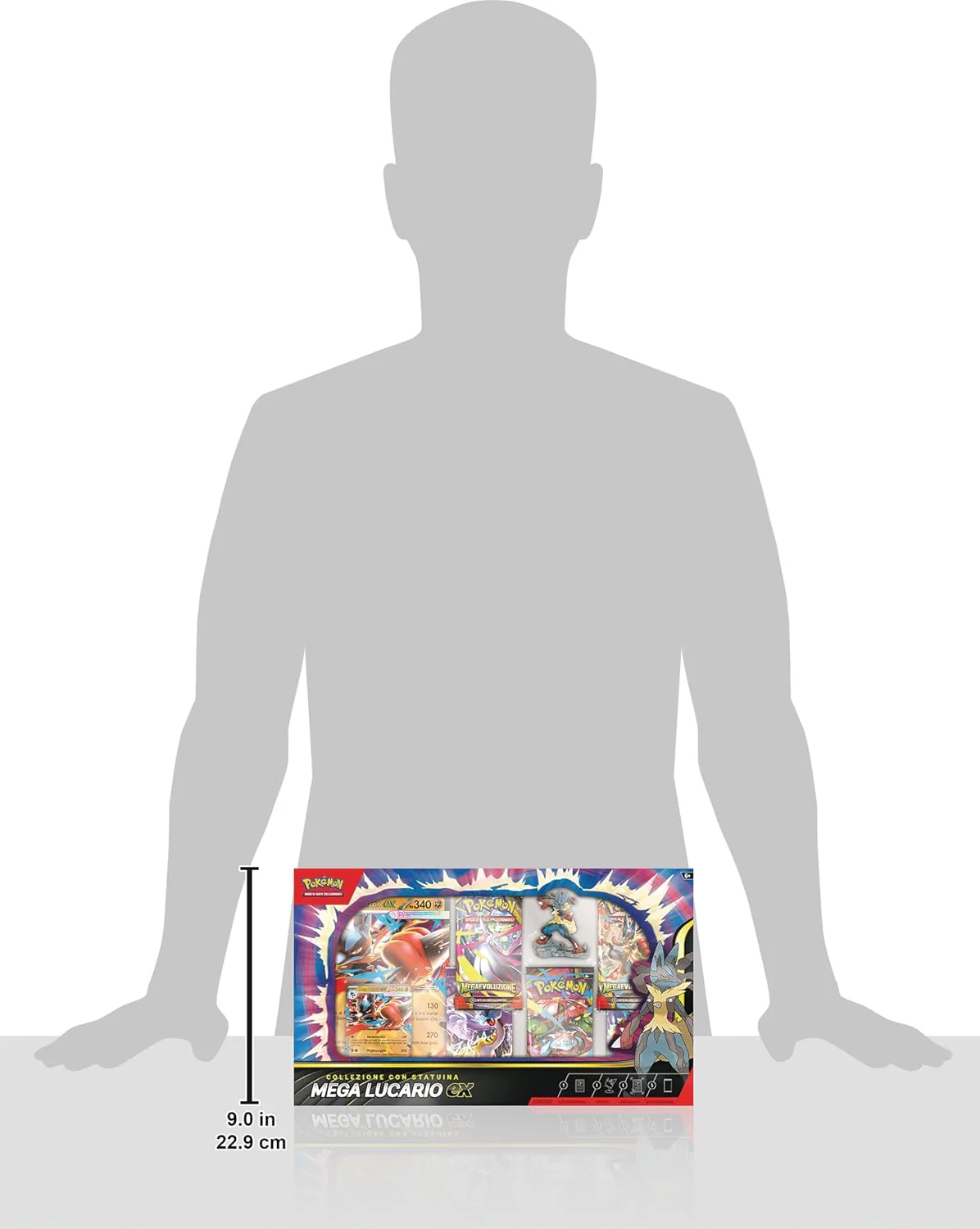Pokémon - Collezione Con Statuina Mega Lucario EX - Image 2