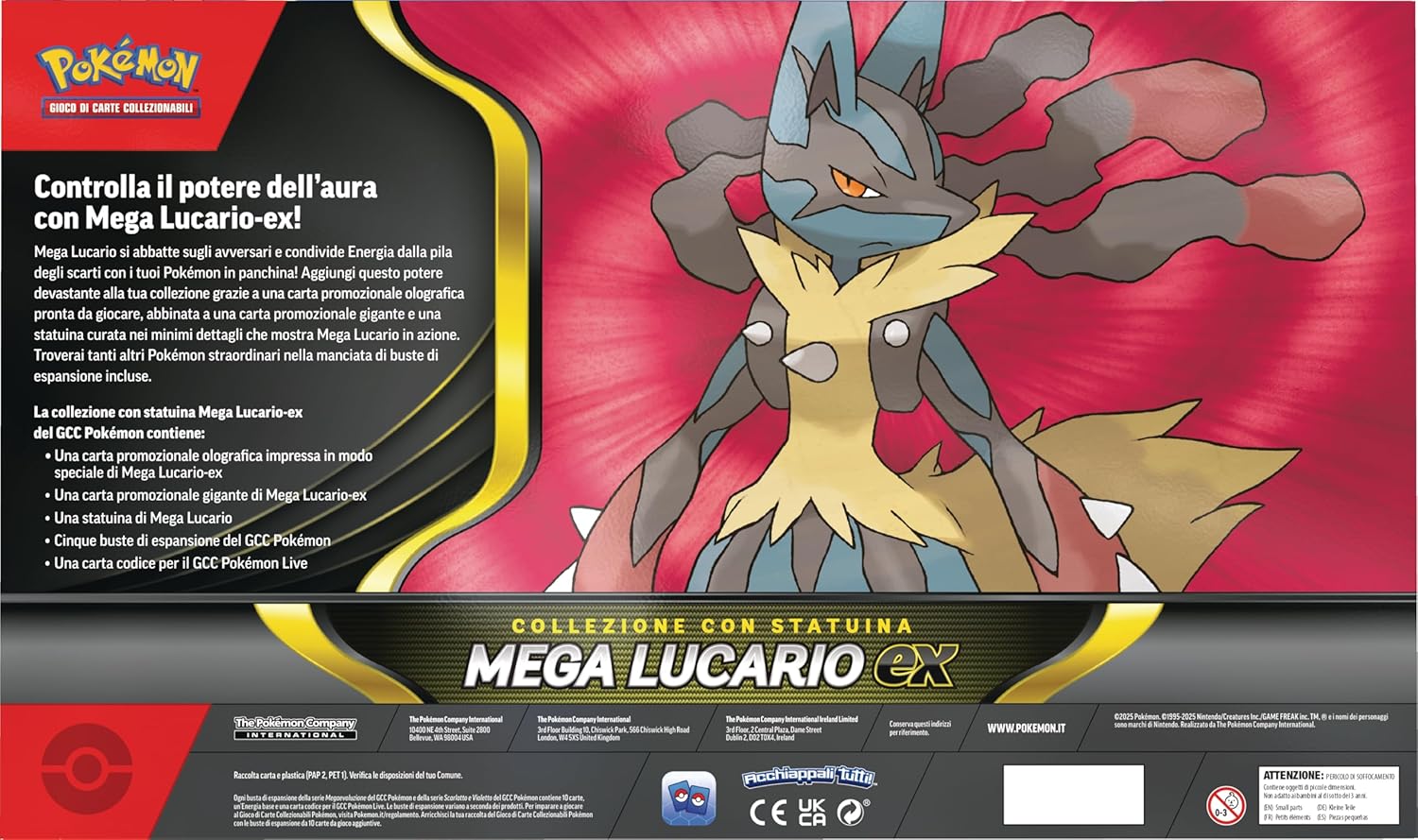 Pokémon - Collezione Con Statuina Mega Lucario EX - Image 6