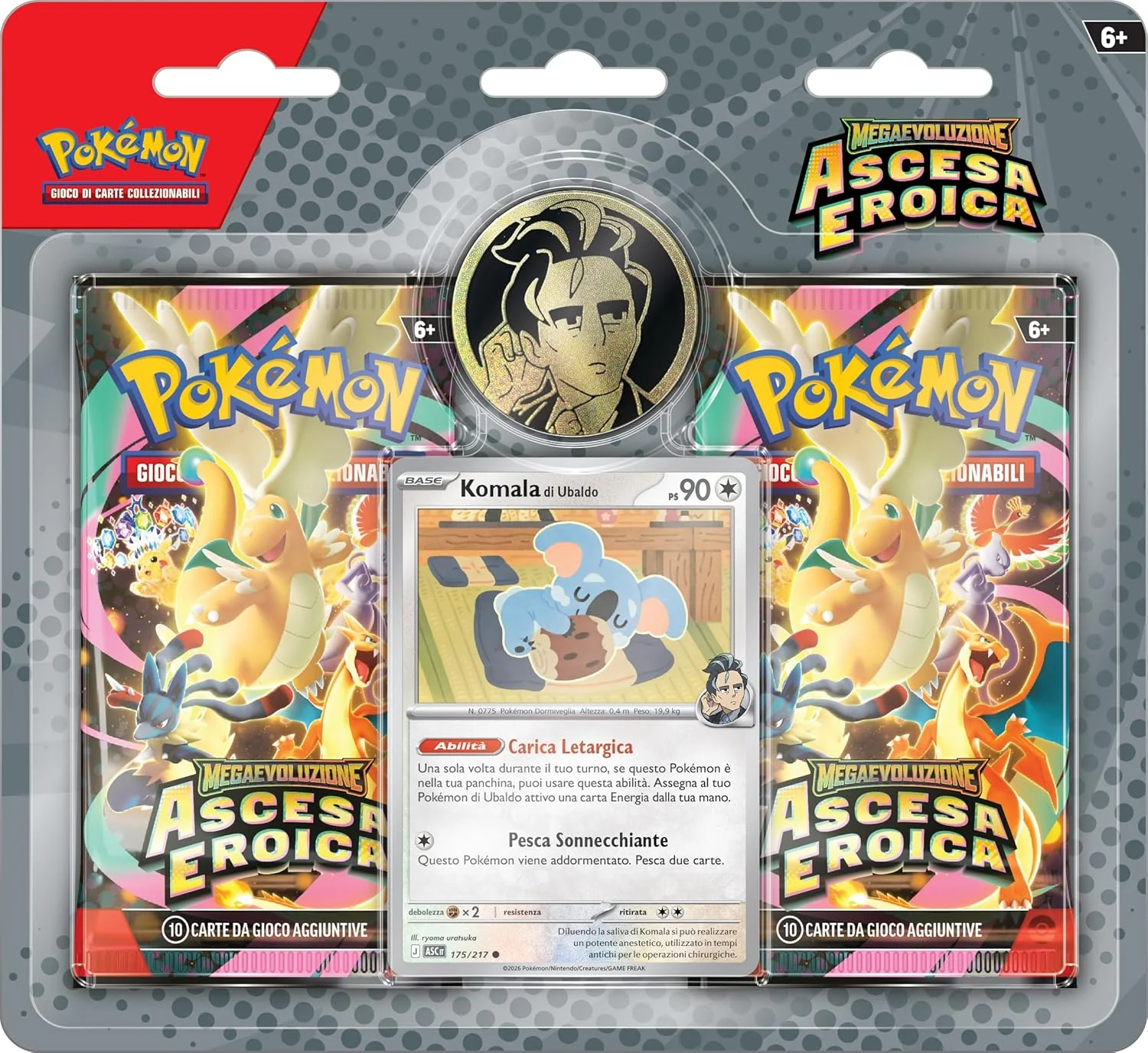 Pokémon - Collezione Erika e Ubaldo Espansione Megaevoluzione Ascesa Eroica - Image 2