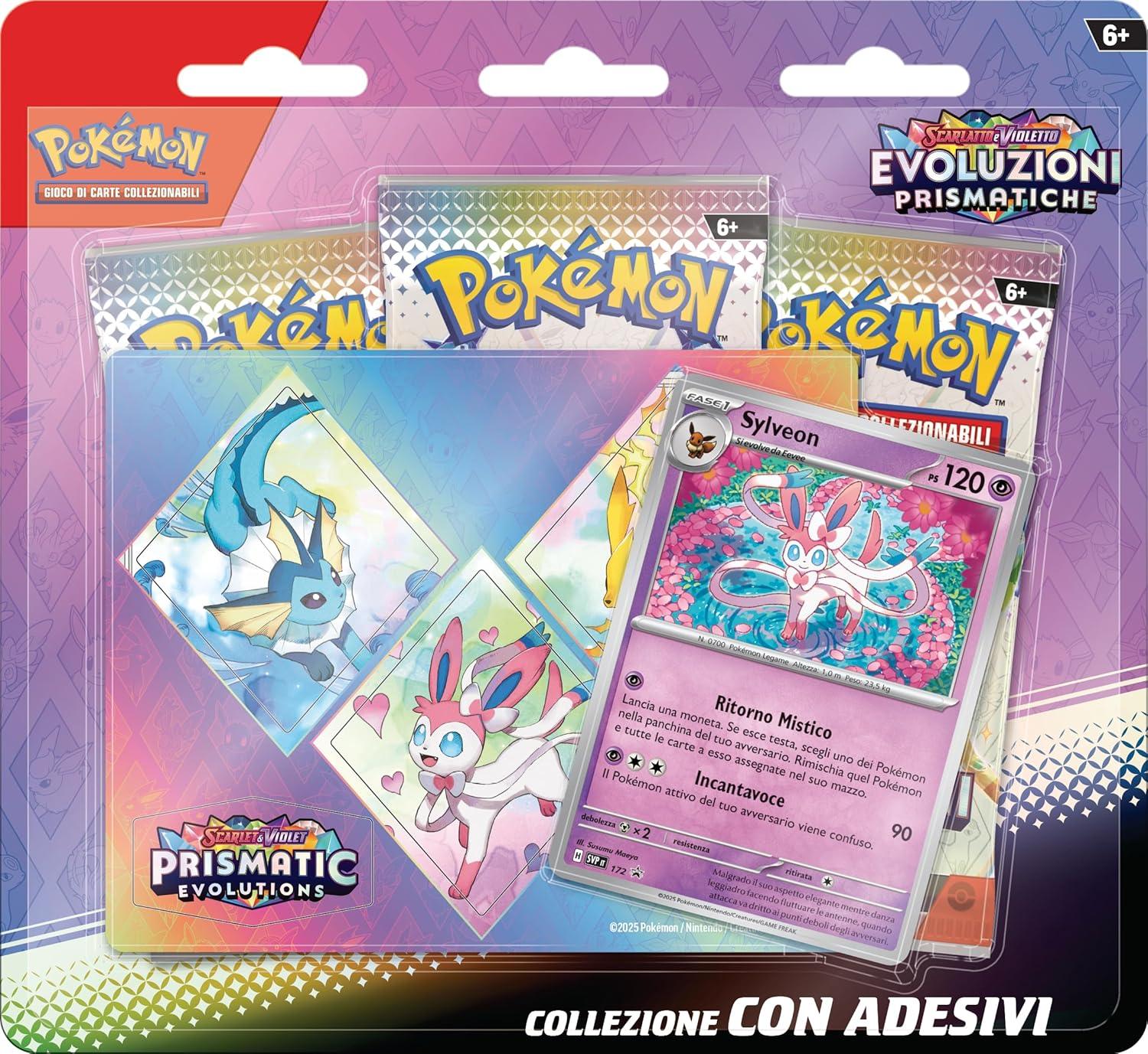 Pokémon - Collezione Evoluzioni Prismatiche con Adesivi - Image 2