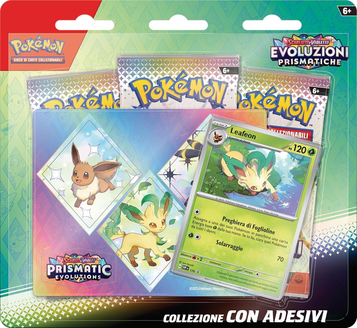 Pokémon - Collezione Evoluzioni Prismatiche con Adesivi - Image 3