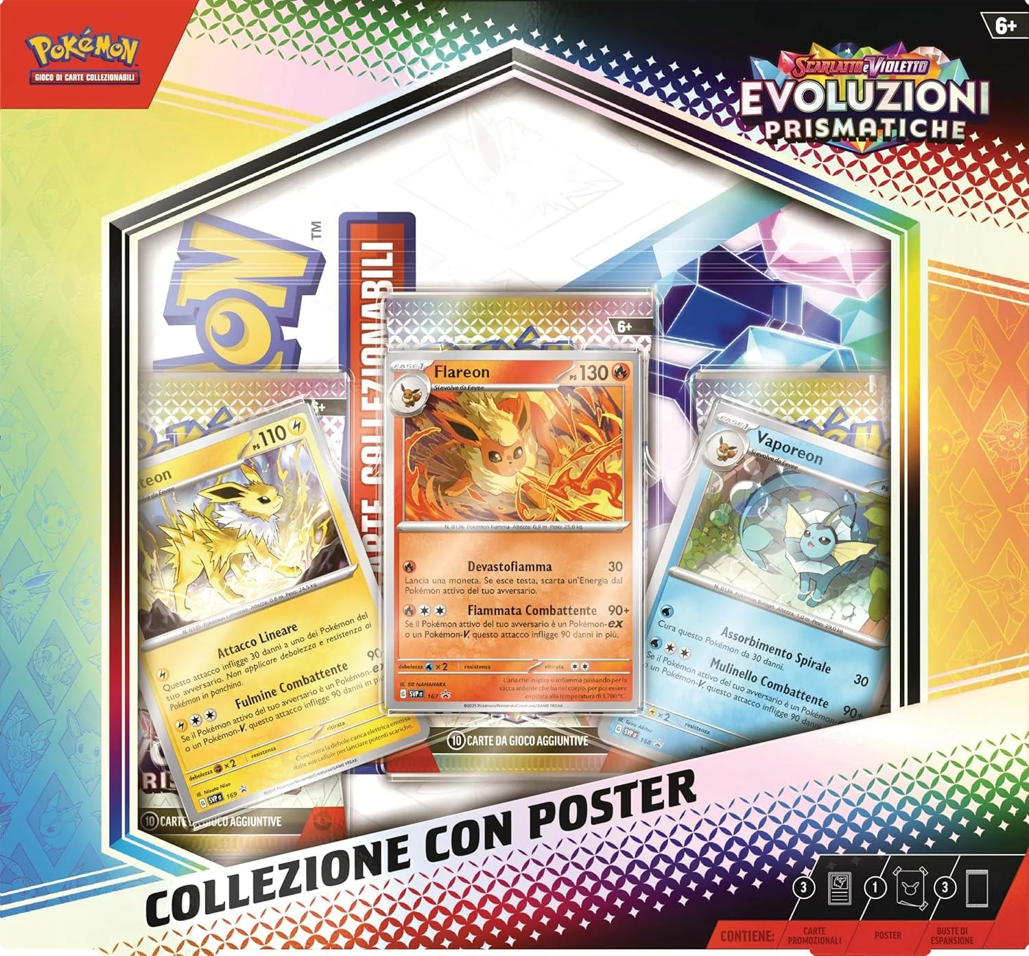 Pokémon - Collezione Evoluzioni Prismatiche con Poster - Image 2