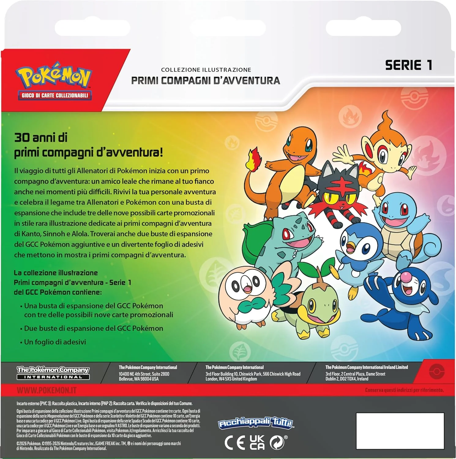 Pokémon - Collezione illustrazione Primi Compagni d’Avventura - Image 3