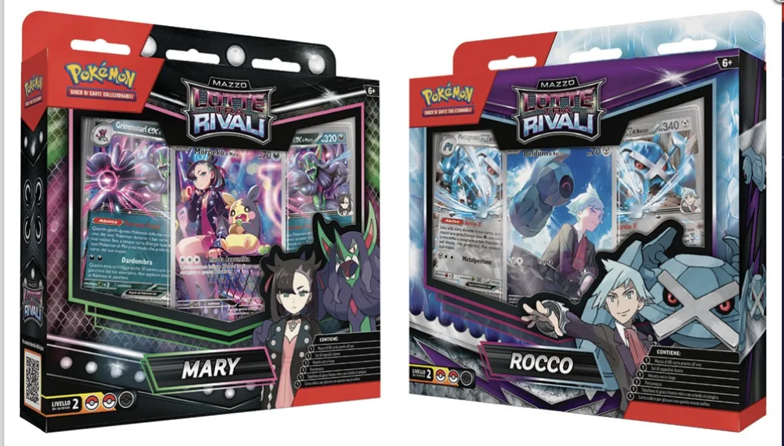 Pokémon - Mazzo Lotte tra Rivali - Mary e Rocco