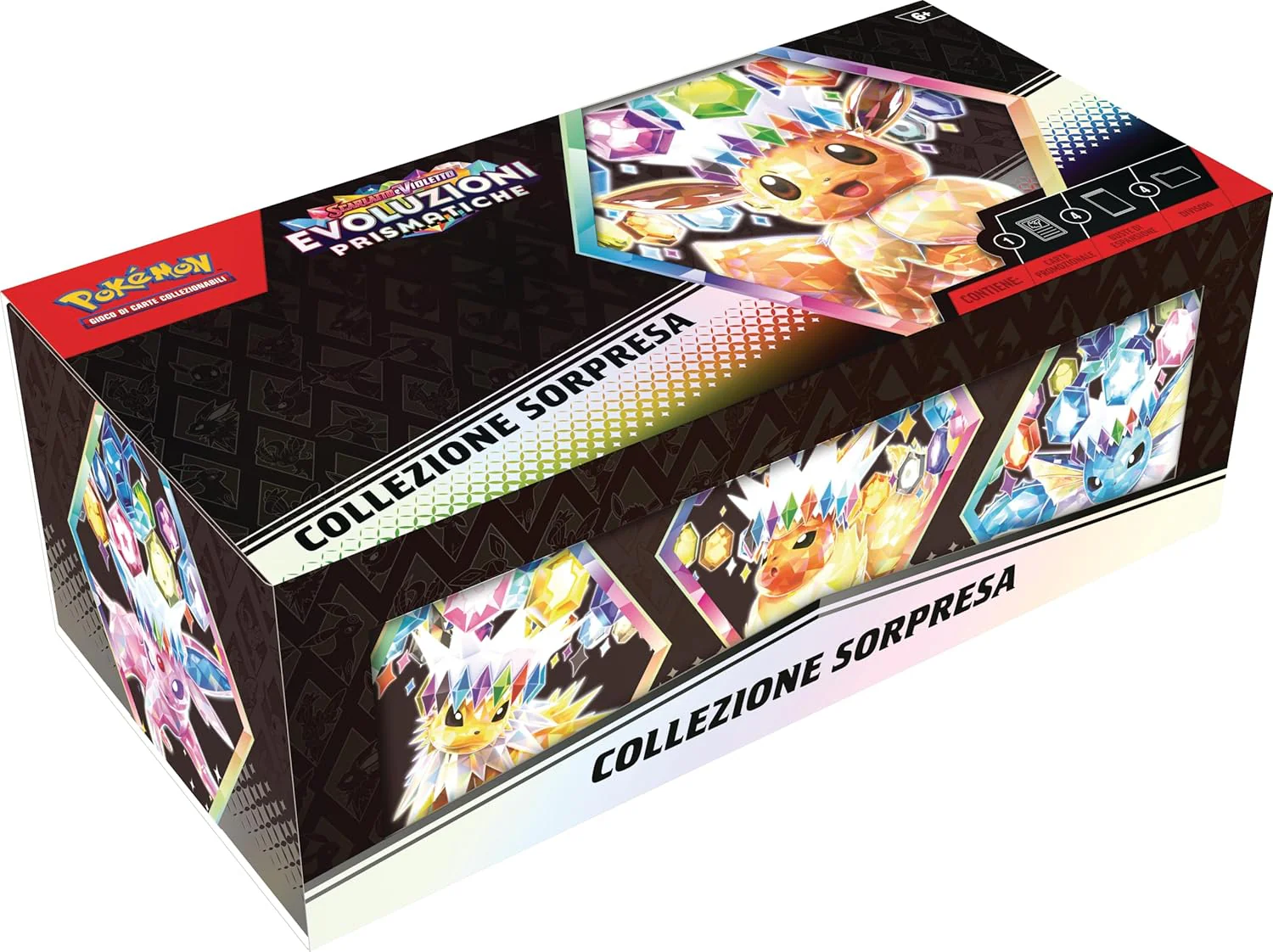 Pokémon - Scarlatto e Violetto Collezione Sorpresa Evoluzioni Prismatiche
