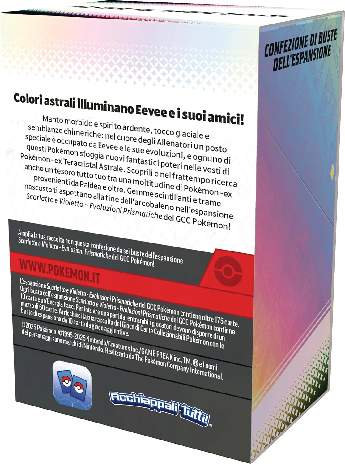 Pokémon - Scarlatto e Violetto Evoluzioni Prismatiche Bundle 6 Buste - Image 2