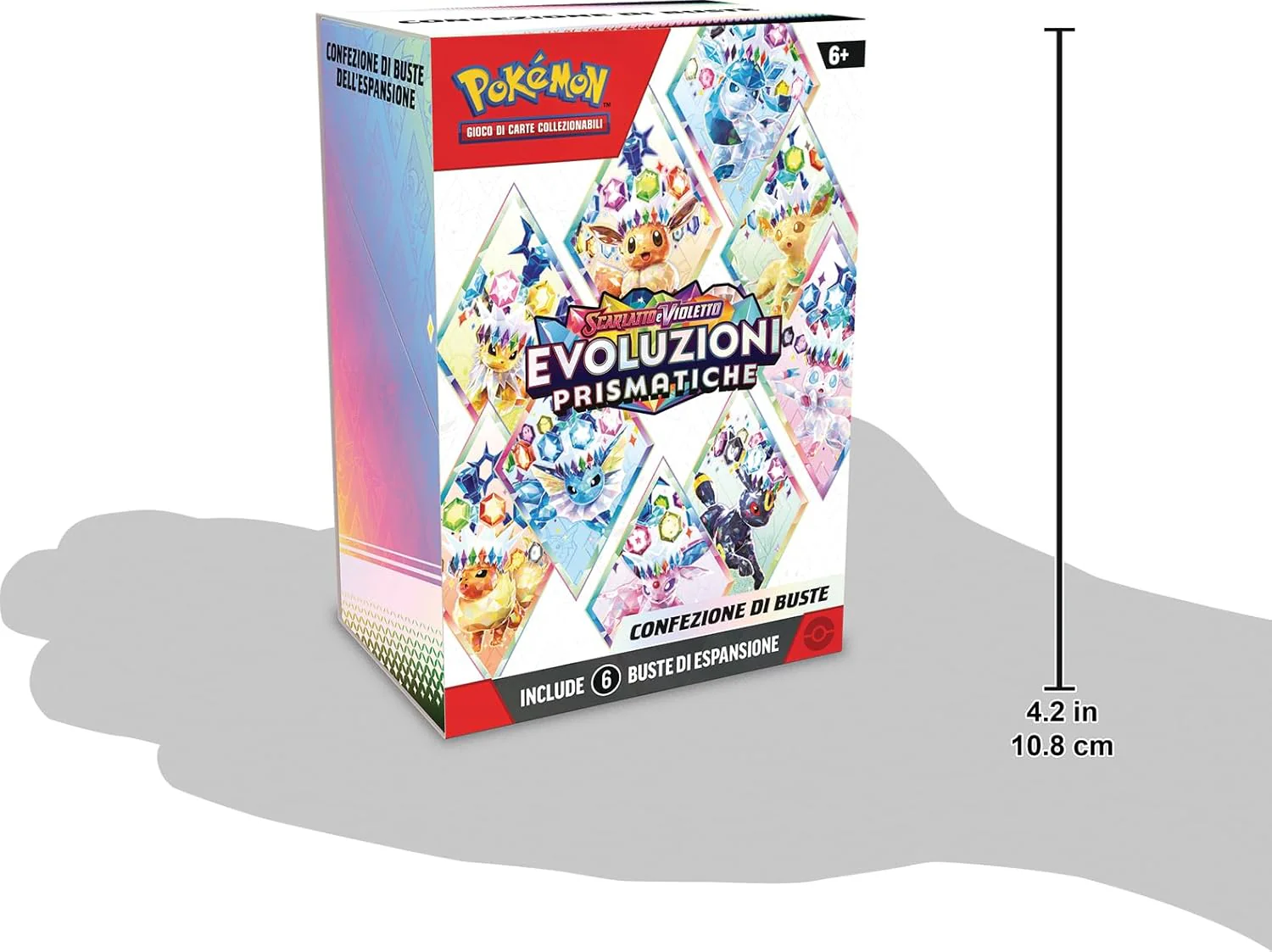 Pokémon - Scarlatto e Violetto Evoluzioni Prismatiche Bundle 6 Buste - Image 3