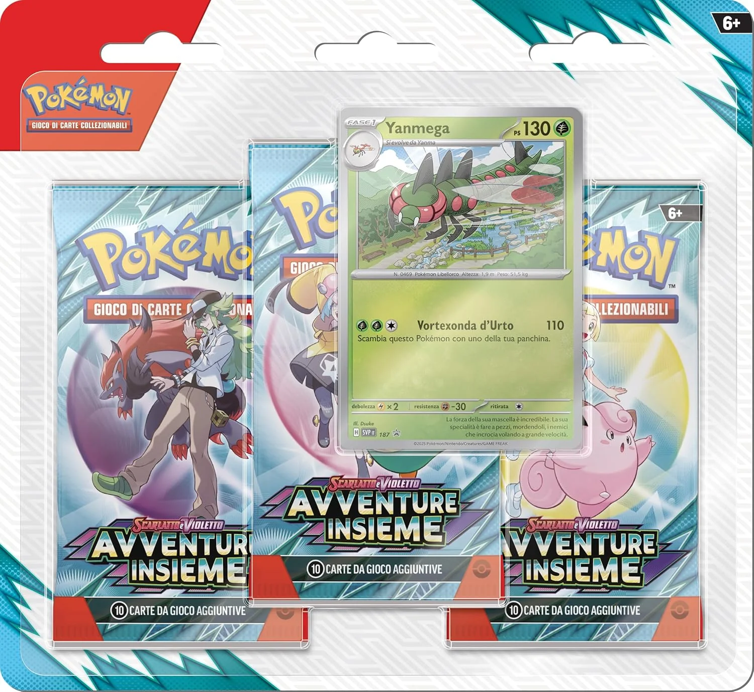 Pokémon - Scarlatto e Violetto pack 3 buste Avventure Insieme - Image 3