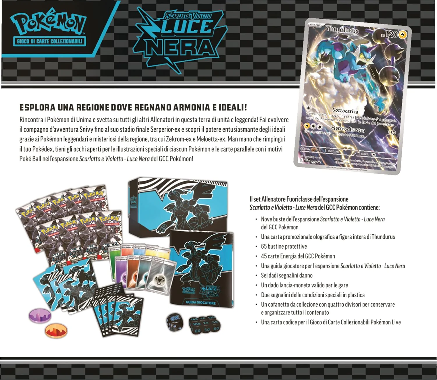 Pokémon - Set Allenatore Fuoriclasse Esp. SV Luce Nera - Image 2