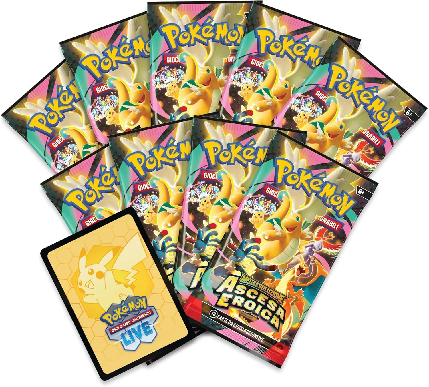 Pokémon - Set Allenatore Fuoriclasse espansione Megaevoluzione Ascesa Eroica - Image 6