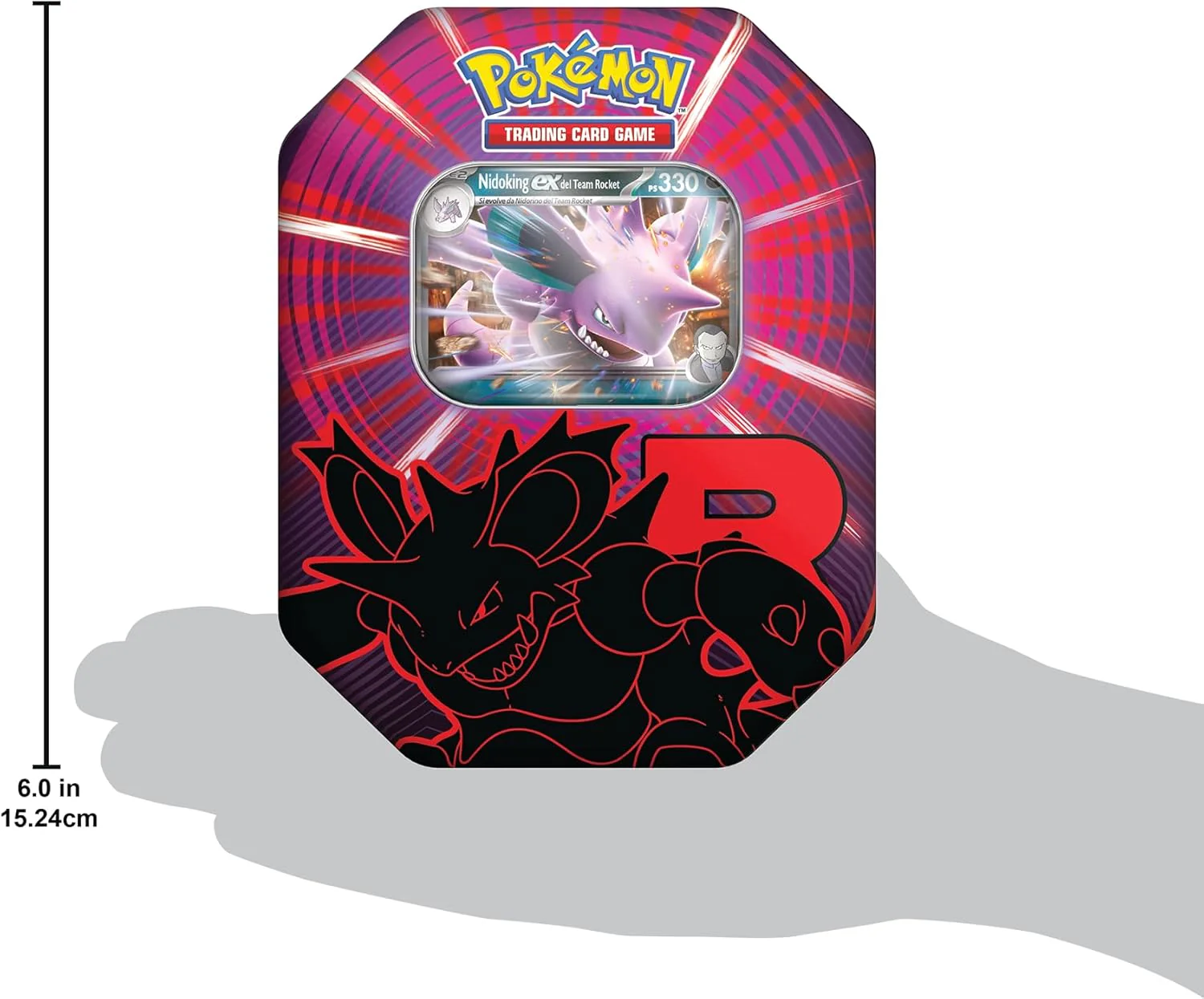 Pokémon - Tin da collezione Team Rocket Nidoking-ex - Image 2