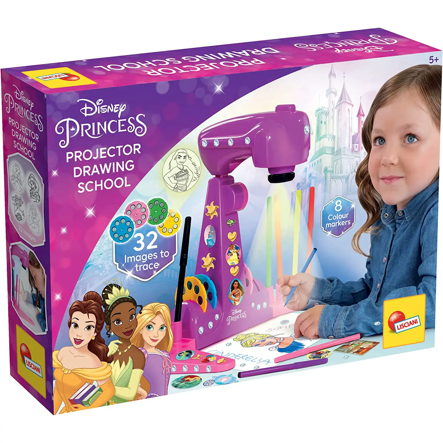Disney Princess - Proiettore Drawing School