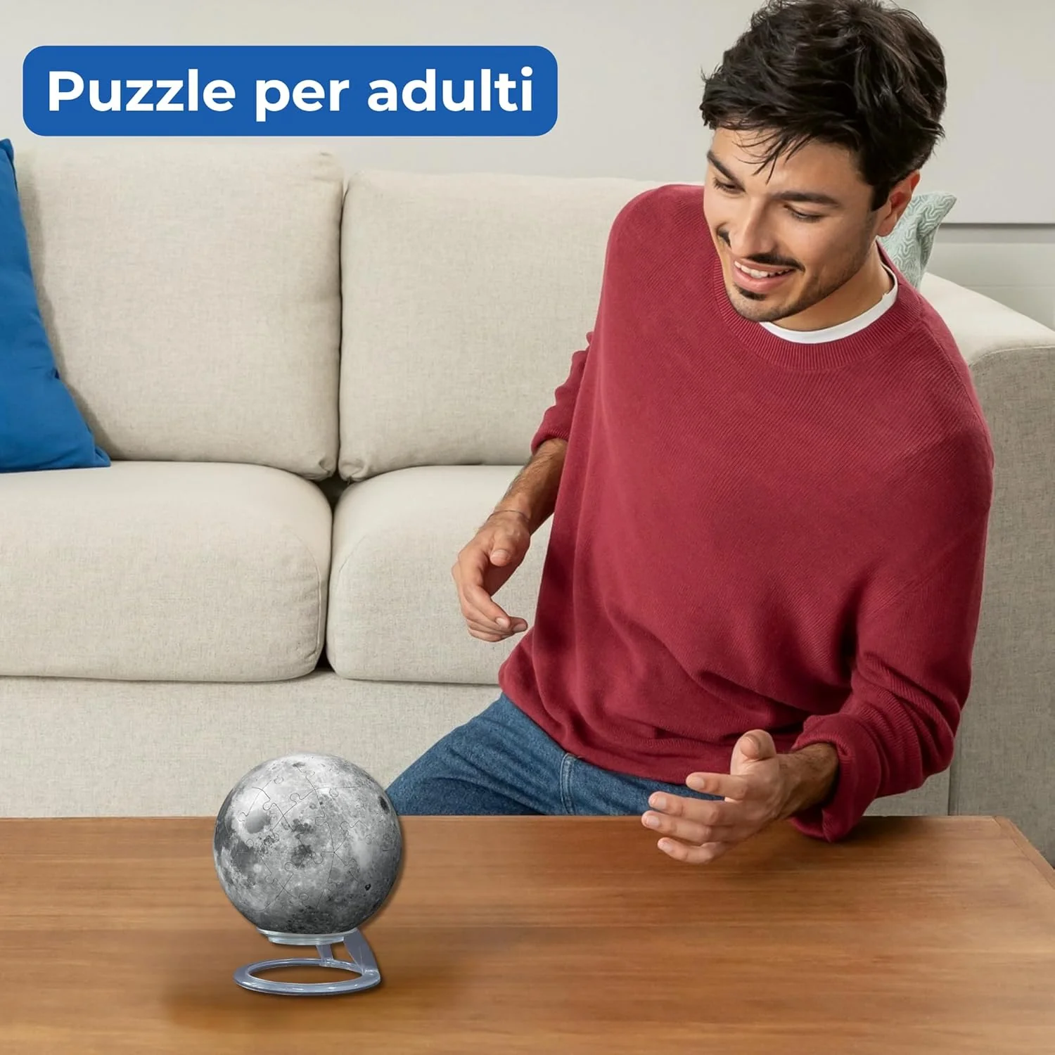 Puzzle 3D Luna Glow In The Dark - Image 3