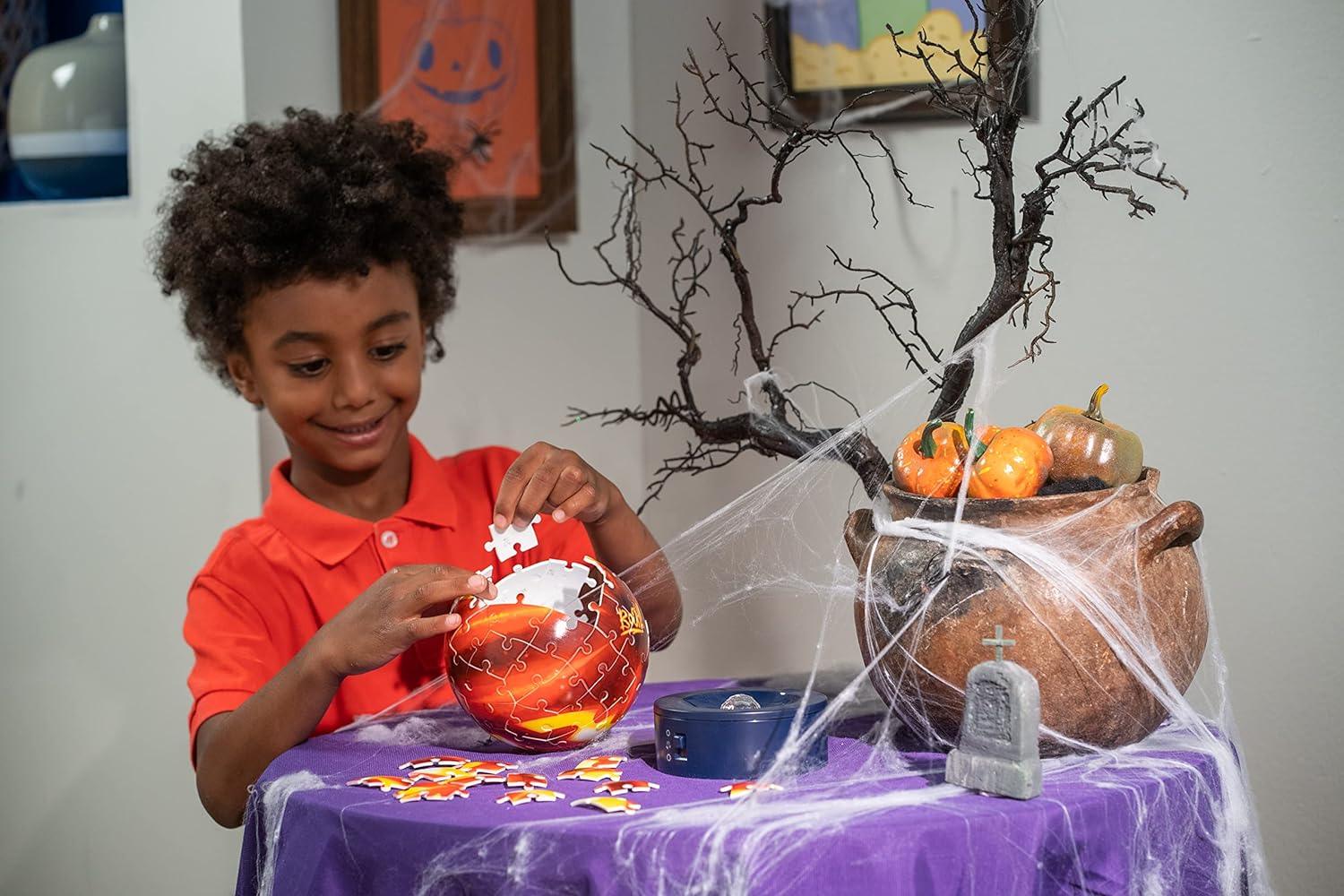 Puzzle 3D Zucca Halloween con Luce - Image 5