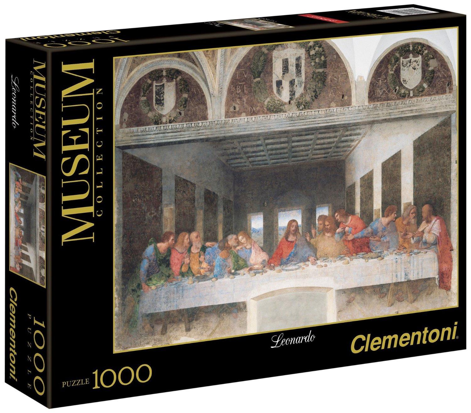 Clementoni - Puzzle Museum Collection Leonardo Il Cenacolo 1000 Pezzi