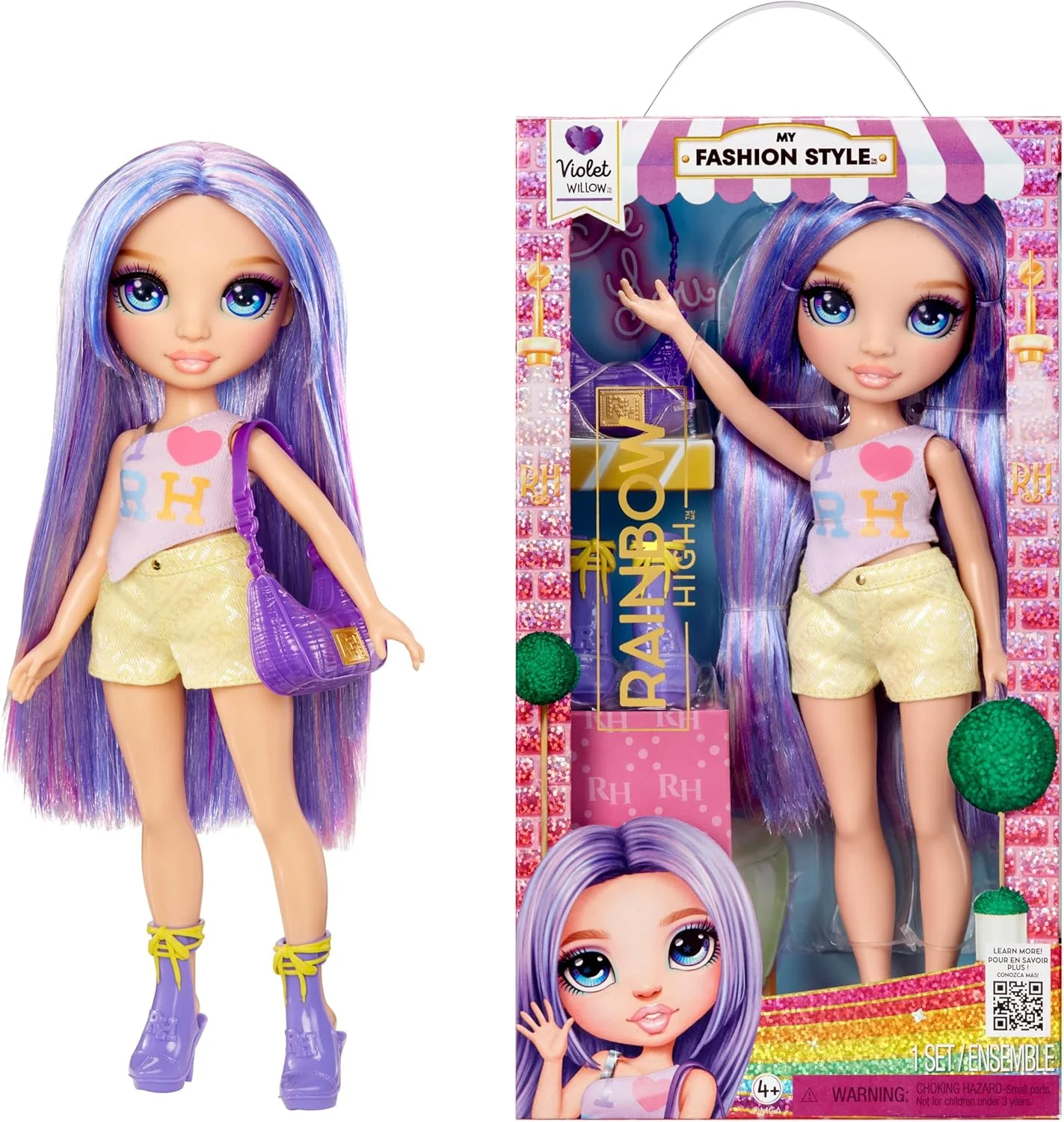 Rainbow High - Bambola My Fashion Style Violet