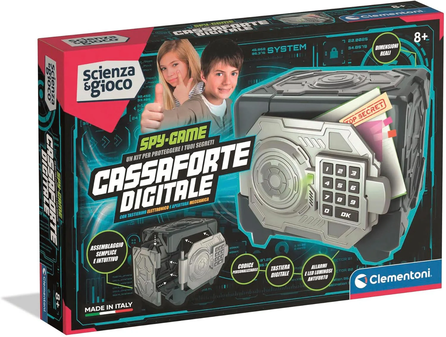 Scienza e Gioco - Cassaforte Digitale Assembla la Cassaforte e Custodisci i Tuoi Segreti
