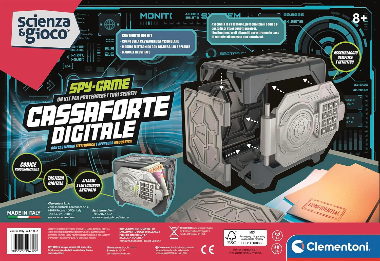 Scienza e Gioco - Cassaforte Digitale Assembla la Cassaforte e Custodisci i Tuoi Segreti - Image 6