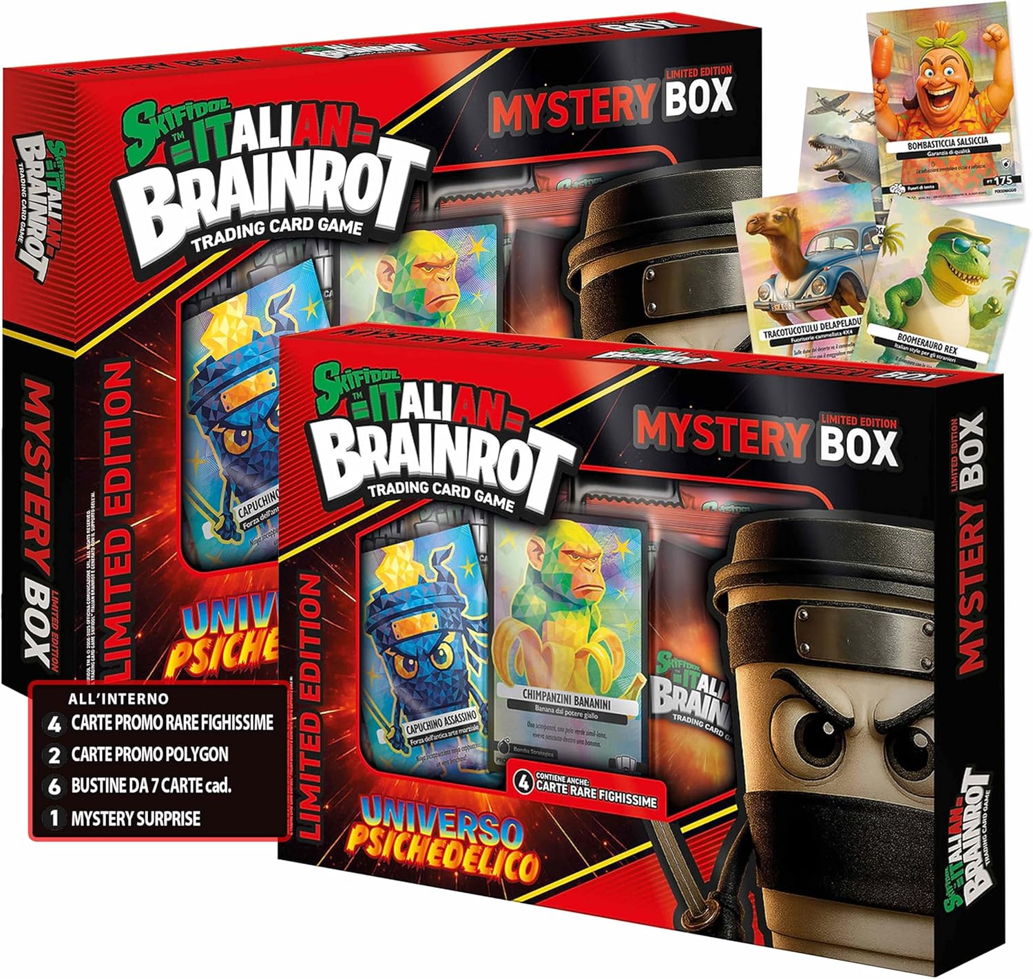 Skifidol Italian Brainrot - Mystery Box Universo Psichedelico