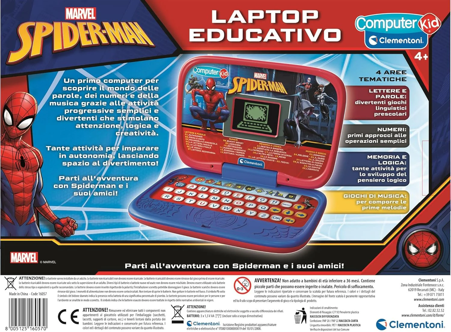 Smart Start Spiderman Laptop Educativo - Image 5