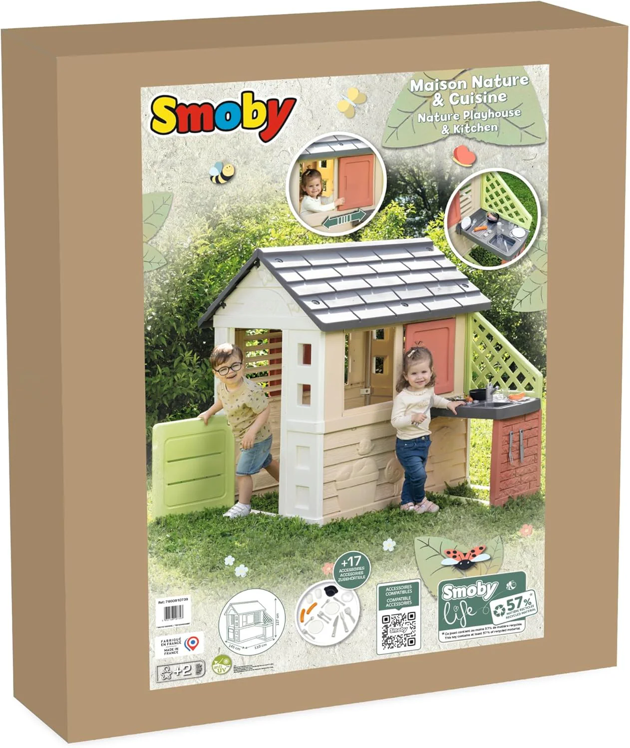 Smoby - Life Casetta Natura con cucina - Image 4