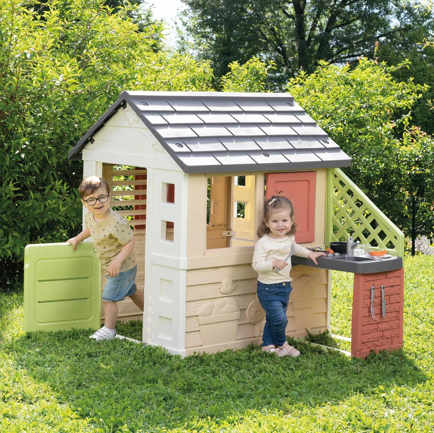 Smoby - Life Casetta Natura con cucina - Image 5