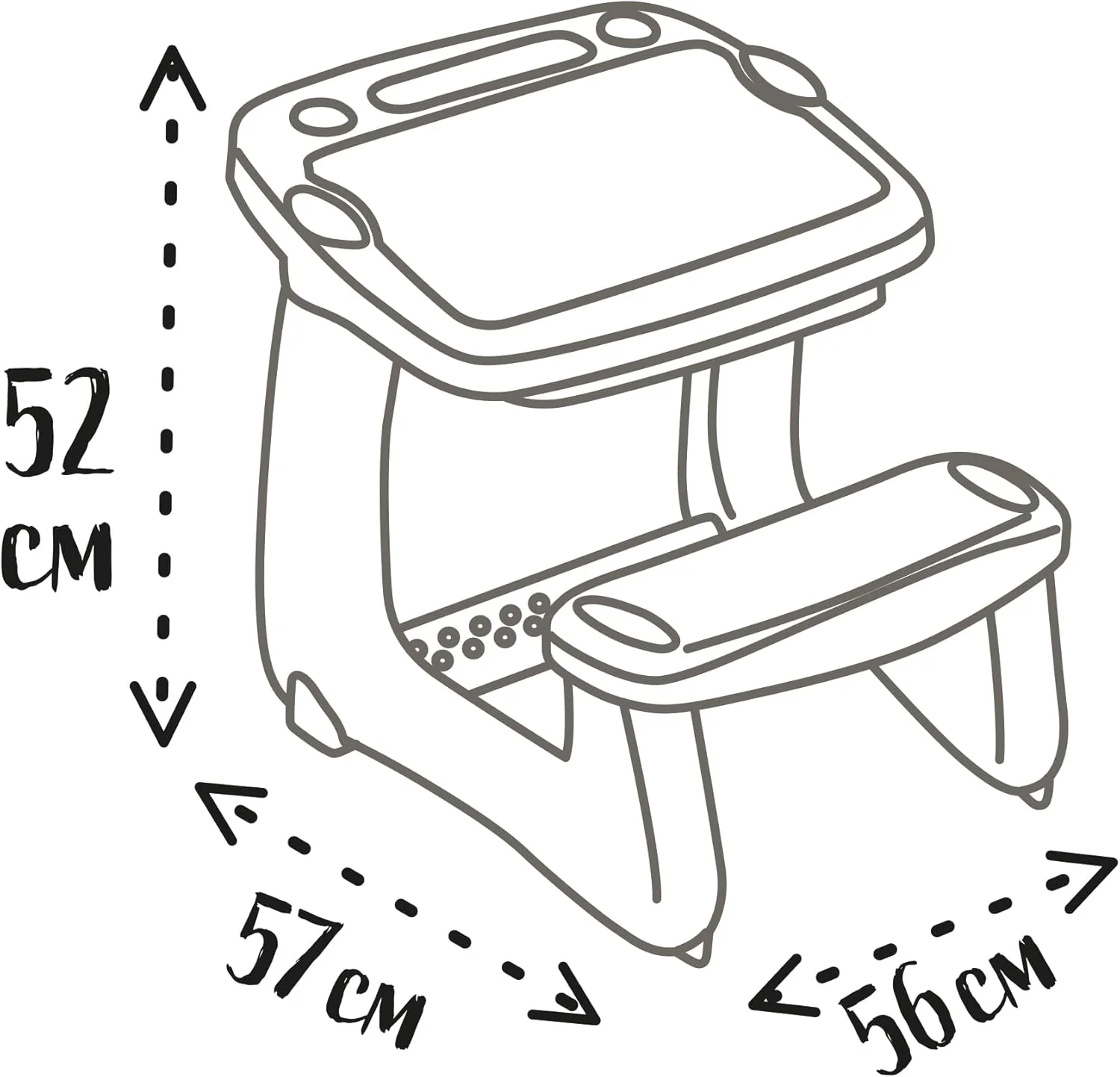 Smoby - Magic Desk Banco Scuola con accessori - Image 2