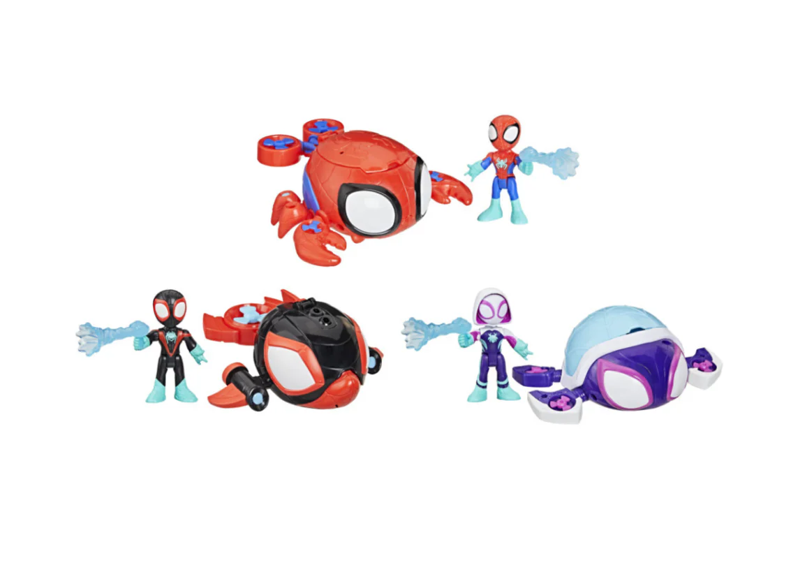 Spidey e i suoi fantastici amici - Set Water-Webs con veicolo e action figure
