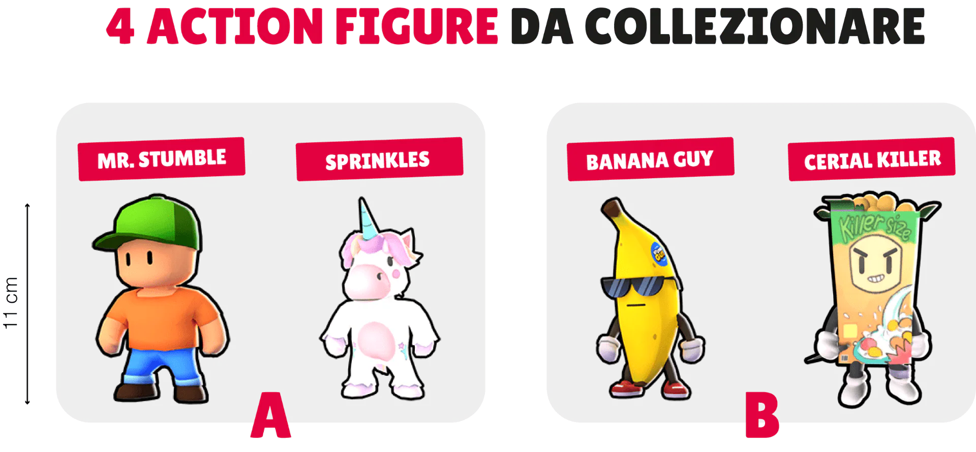 Stumble Guys - Action Figure 11cm 2-Pack - Image 3
