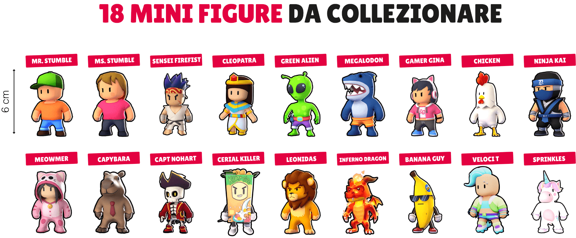 Stumble Guys - Mini Figure 6cm - Image 3