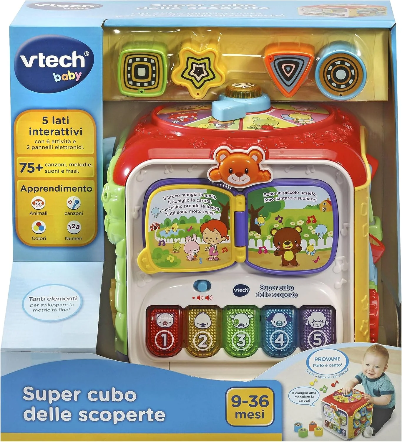 Super Cubo delle Scoperte con giochi interattivi - Image 4