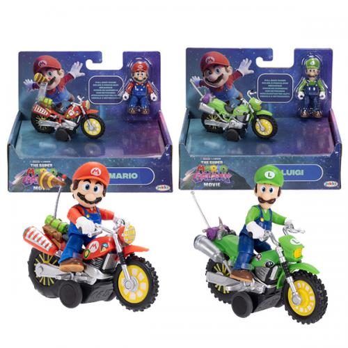 Super Mario Galaxy Movie - Mario e Luigi con veicolo