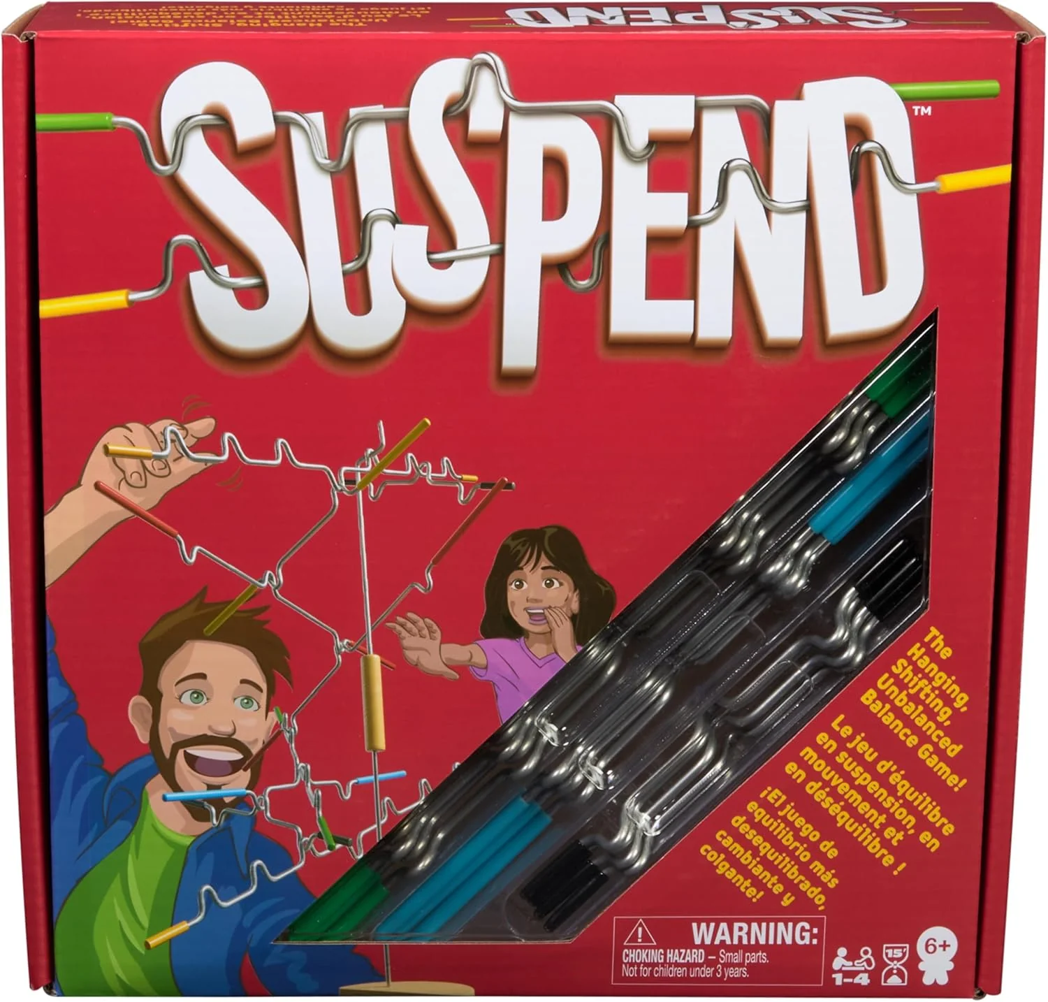 Suspend - Family game di equilibrio con 24 barre e base in legno - Image 2
