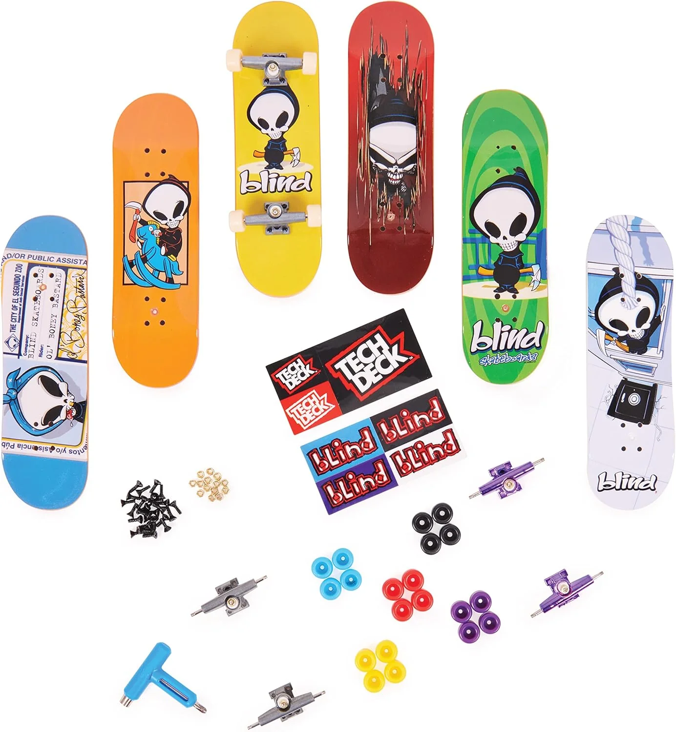 Tech Deck - Confezione Deluxe con 6 Mini Skate - Image 2