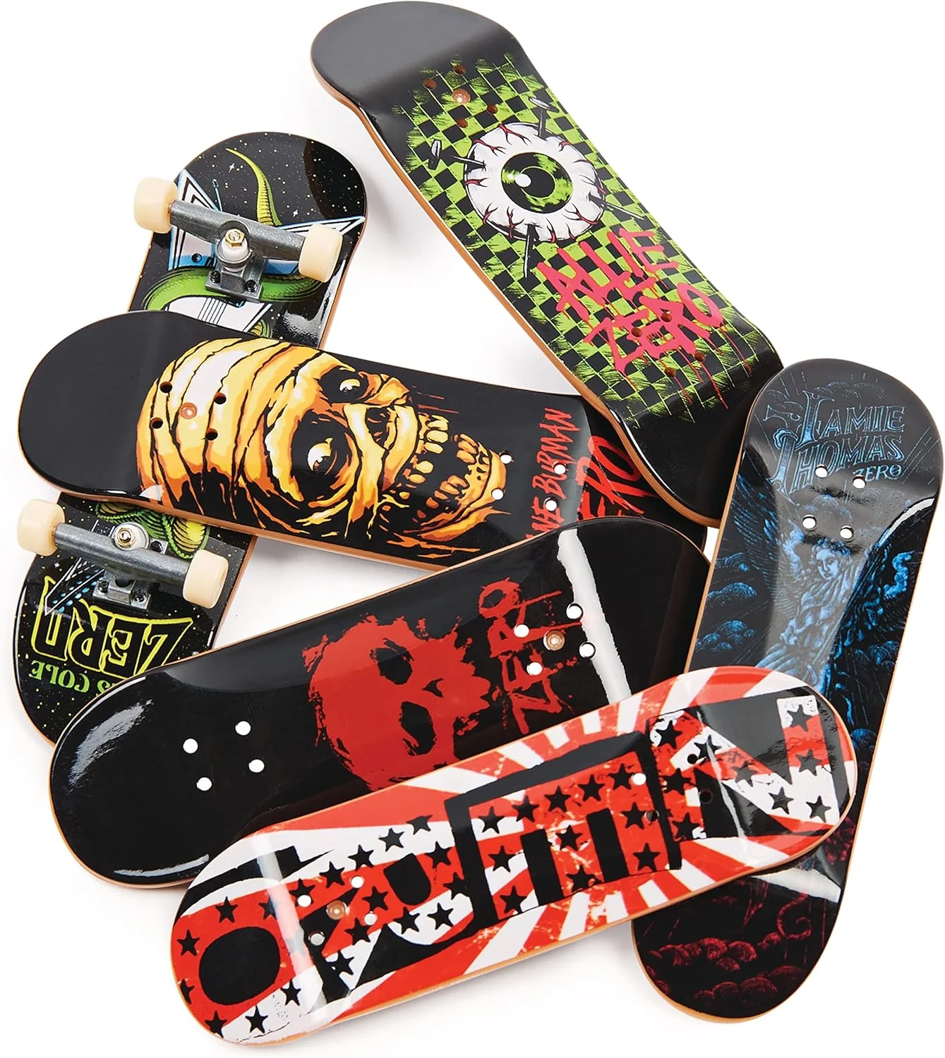 Tech Deck - Confezione Deluxe con 6 Mini Skate - Image 5