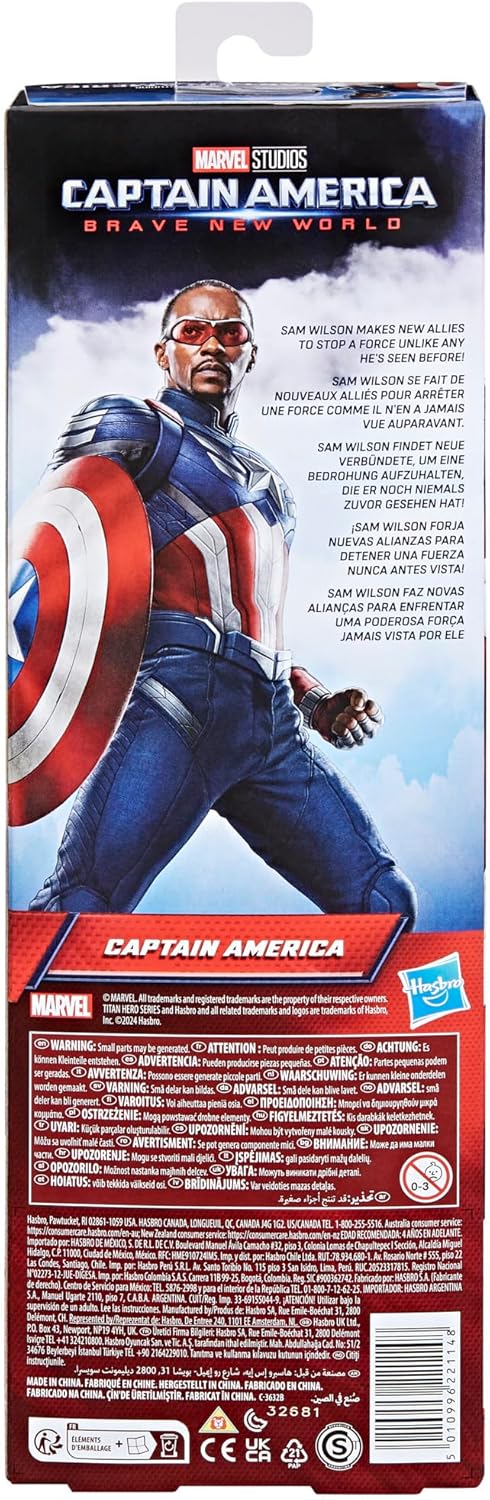 Titan Hero Series - Captain America Brave New World - Image 5