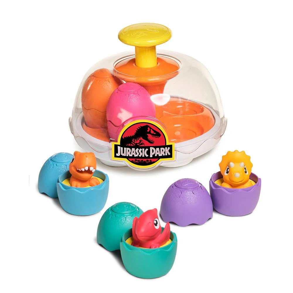 TOOMIES JURASSIC WORLD SPIN & HATCH DINO EGGS - Image 2