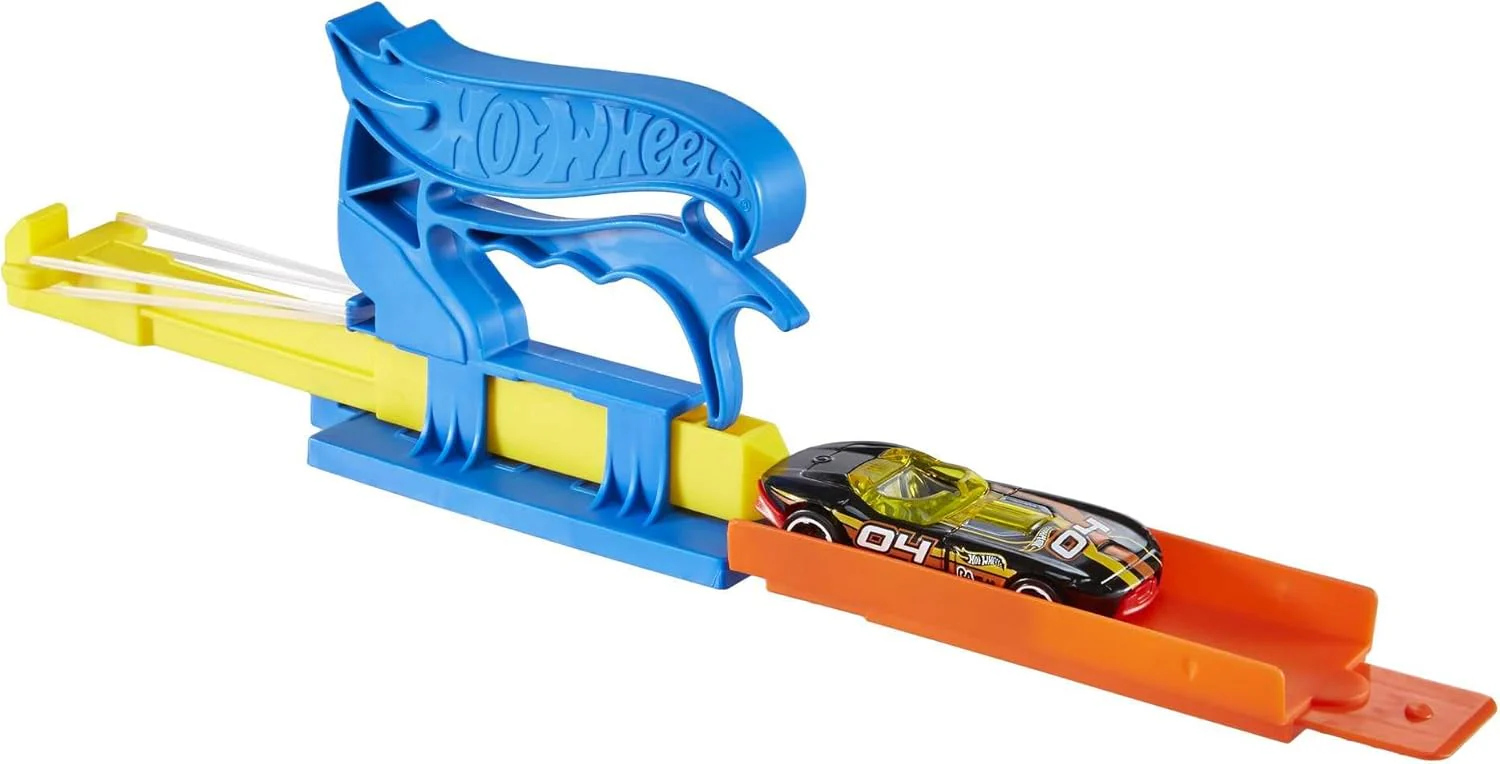Uovissimo Hot Wheels con lanciatore e veicolo - Image 2