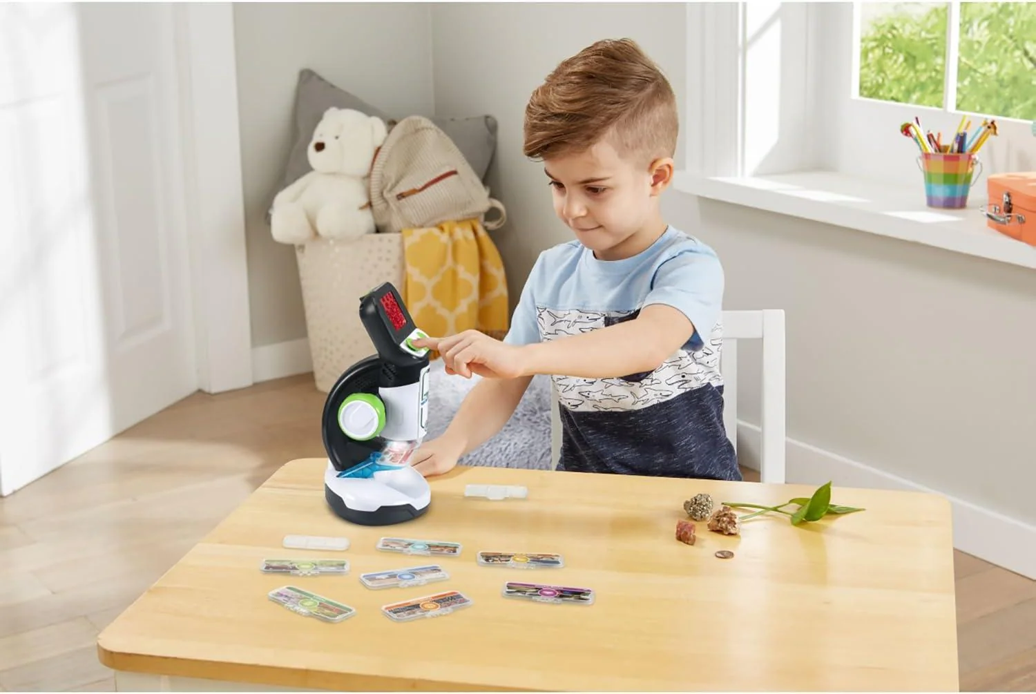 VTech - Video Microscopio Interattivo con schermo e zoom di ingrandimento - Image 6